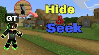 I used cheats in Hide and seek in Minecraft ||Minecraftpe gameplay 😁😀😃