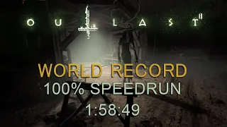 Outlast 2 100% Speedrun 1:58:49 (PC) former WR