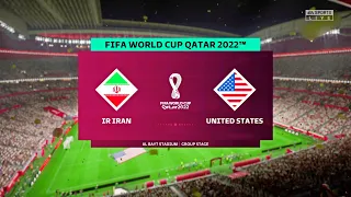 FIFA 23 | Iran vs USA - World Cup - Full Gameplay