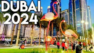 DUBAI New Downtown |4K| Dubai Creek Harbour Beautiful Walk 2024 🇦🇪