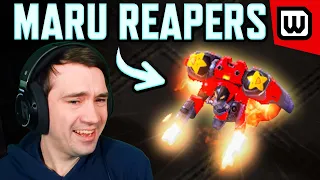 Maru's MASS REAPER vs Zerg?! Starcraft 2