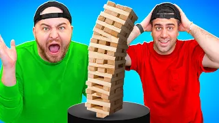 $1,000 Jenga Roulette Challenge!