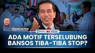 [FULL] Bansos Tiba-tiba Stop jelang Pilpres, Pengamat: Kenapa? Udah Aman ke Jagoannya? Jokowi Jenius
