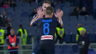 Il gol di Jorginho - Lazio - Napoli -1-4  - Giornata 5 - Serie A TIM 2017/18