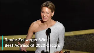 Renée Zellweger Wins Best Actress at 2020 Oscars