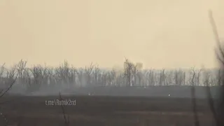 Донецкие танки разматывают позиции ВСУ