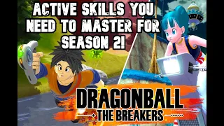 Be SEASON 2 Ready By MASTERING These ACTIVE SKILLS in Dragon Ball The Breakers!