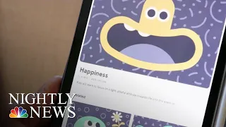 Americans Are Now Reaching For Their Phones For A Quick Bit Of Zen | NBC Nightly News