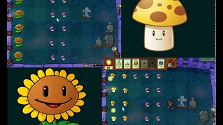 Plants vs. Zombies - Sunflower vs. Sun shroom