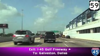Downtown Freeways: Houston, TX