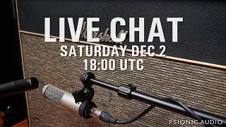 Live Chat | Saturday Dec 2