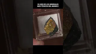 ARSENOLITA -  EL MINERAL MÁS TÓXICO BAJO EL MICROSCOPIO