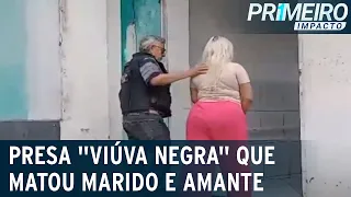 "Viúva negra" é presa pela morte do marido e do amante | Primeiro Impacto (29/06/23)