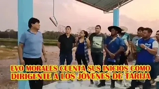 JÓVENES DE TARIJA DESTACA LA LUCHA DE EVO MORALES Y EL EJEMPLO PARA LA JUVENTUD DE BOLIVIA..