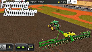 Cultivating & Wheat Selling With New John Deere in Fs 18 ! Gameplay ! Timelapse!