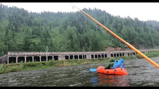 весенний сплав Томь  Балыкса   Междуреченск 105 км 10 06 2023