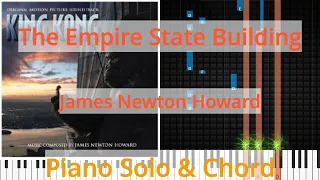 🎹The Empire State Building, Solo & Chord, James Newton Howard, Synthesia Piano