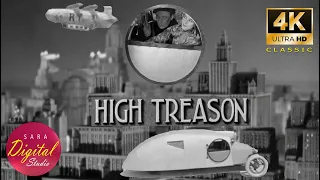 High Treason(1929) | 4K | Talking SoundVersion | Sci-Fi | Benita Hume, Basil Gill, Humberston Wright