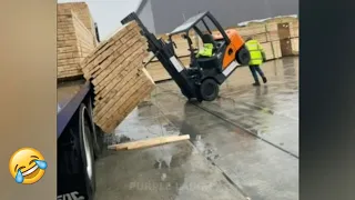 Forklift Fails Compilation Video