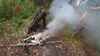 На Таёжной речке/ Хариусом забиты все плёсы и ямы/ Вот эта Рыбалка просто Я В ШОКЕ от КЛЁВА!