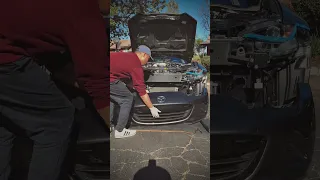 Mazda ND Miata DIY Carbon Miata Spyder Grille Install with Hella Horns Car ASMR