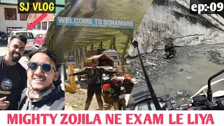 DEADLY ZOJILA PASS CROSS KRNE ME HALAT KHARAB HO GAI | @sjvlogsss SE MULAKAT EP:-9 | LEH LADAKH 2021