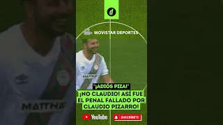 PIZARRO la PINCHÓ y FALLÓ un PENAL en su DESPEDIDA | #shorts