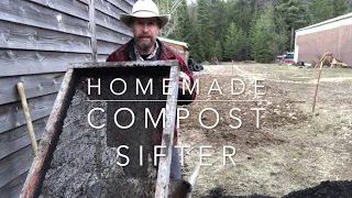How to Build Your Own compost Sifter aka Soil Sieve...and why.