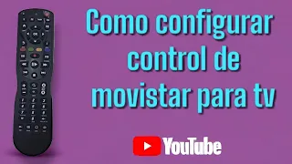 Cómo configurar control de movistar para tv.