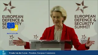 European defense sovereignty doesn't mean turning away from NATO, says von der Leyen