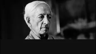 Audio | J. Krishnamurti – Ojai 1983 – The future is what you are now – Interview by Roy Tuckman