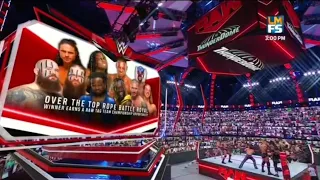 Batalla Real por equipos oportunidad por los campeonatos en Parejas - WWE Raw 07/06/2021 (Español)