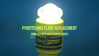 ResQFlare Electronic Flare for Boats Required To Carry USCG Pyrotechnic Flares by ACR Electronics