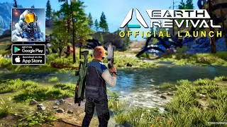 Earth: Revival (ENG) - Sci Fi Survival | Official Launch Gameplay (Android/iOS)