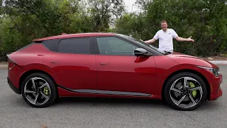 Kia EV6 GT это электро кроссовер с мощностью 575лс