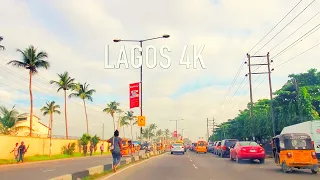 Driving Lagos Mainland - Nigeria | 4k | Morning Drive