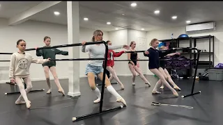 Ballet class ( JDI dance company, CA )