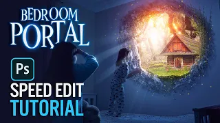 Creating a Bedroom Portal in Photoshop