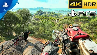 Far Cry 6 looks Amazing on PS5 - HD Texture Pack Gameplay (4K HDR 60FPS)