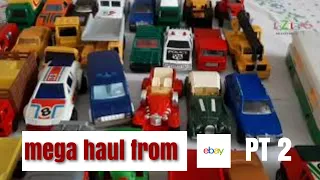 Matchbox Corgi and Dinky toys  mega Unboxing part 2 .