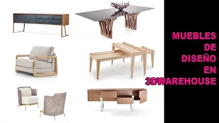 Cómo descargar muebles de diseño en 3dwarehouse para Sketchup