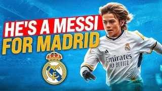 An 11-year-old FOOTBALL MONSTER from REAL MADRID who scores more than 60 goals a season!
