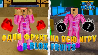 Blox Fruits Прохождение с одним дьявольским фруктом!! Начало Пути #1