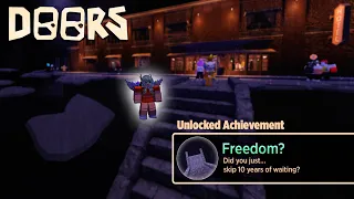 Achieving FREEDOM↓ in Roblox DOORS