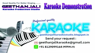 NEELE NEELE AMBAR PAR REMIX KARAOKE KISHORE KUMAR HINDI KARAOKE GEETHANJALI KARAOKE STUDIO