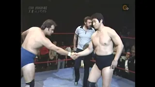 WCCW 1983 06 17 83 StarWars Reunion Johnny Mantell vs Gen ichiro Tenryu