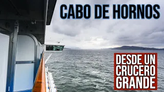 Cabo de hornos desde un crucero grande 🛳 4K