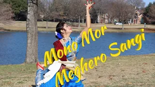 Mono Mor Megher Sangi/ Dance/  Rabindranritya/ Jhilik Choreography