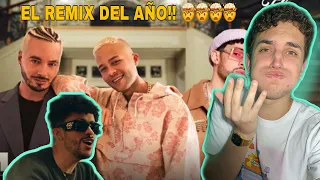 (REACCIÓN) Nio Garcia x J Balvin x Bad Bunny - AM Remix (Video Oficial)