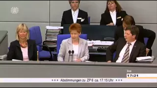 Aggressionen im Bundestag: Erzwungener Hammelsprung gegen de Maizière (+ Zwischenrufe)